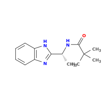 N-[(1R)-1-(1H-benzimidazol-2-yl)ethyl]-2,2-dimethylpropanamide