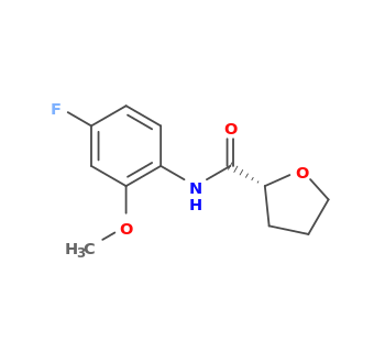 (2R)-N-(4-fluoro-2-methoxyphenyl)oxolane-2-carboxamide