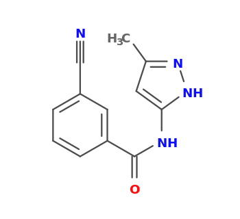 3-cyano-N-(5-methyl-1H-pyrazol-3-yl)benzamide