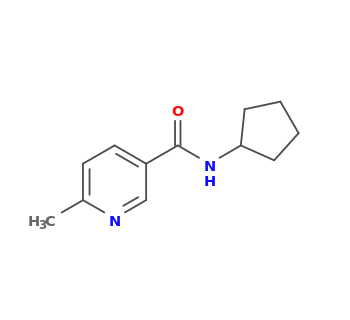 N-cyclopentyl-6-methylpyridine-3-carboxamide