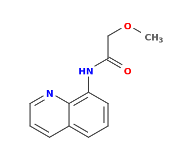 2-methoxy-N-quinolin-8-ylacetamide
