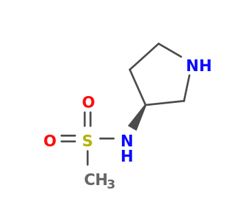 N-[(3S)-pyrrolidin-3-yl]methanesulfonamide