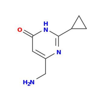 4-(aminomethyl)-2-cyclopropyl-1H-pyrimidin-6-one