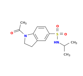 1-acetyl-N-propan-2-yl-2,3-dihydroindole-5-sulfonamide