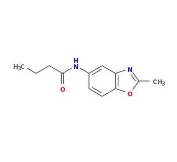 N-(2-methyl-1,3-benzoxazol-5-yl)butanamide