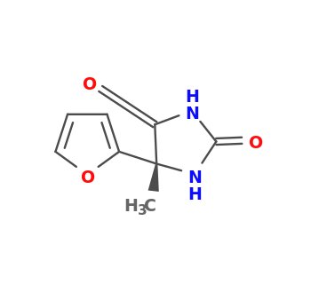 (5R)-5-(furan-2-yl)-5-methylimidazolidine-2,4-dione