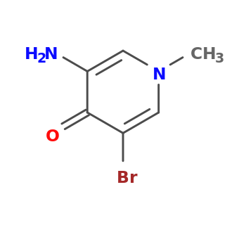 3-amino-5-bromo-1-methylpyridin-4-one