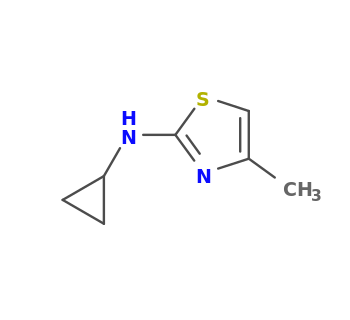 N-cyclopropyl-4-methyl-1,3-thiazol-2-amine