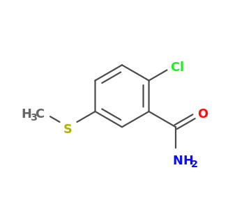 2-chloro-5-methylsulfanylbenzamide