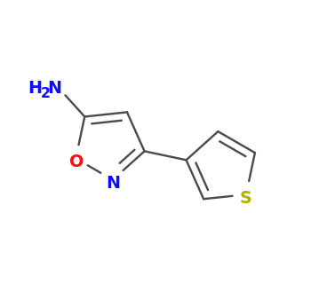 3-thiophen-3-yl-1,2-oxazol-5-amine