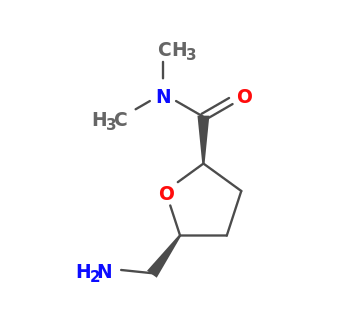 (2R,5S)-5-(aminomethyl)-N,N-dimethyloxolane-2-carboxamide