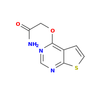 2-thieno[2,3-d]pyrimidin-4-yloxyacetamide