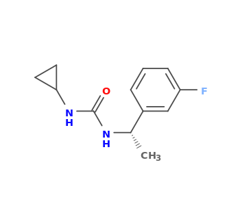 1-cyclopropyl-3-[(1S)-1-(3-fluorophenyl)ethyl]urea