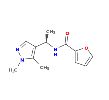 N-[(1R)-1-(1,5-dimethylpyrazol-4-yl)ethyl]furan-2-carboxamide