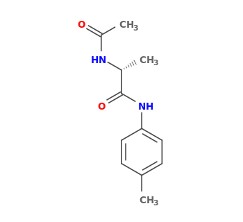 (2R)-2-acetamido-N-(4-methylphenyl)propanamide