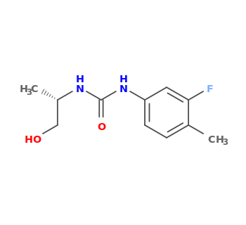 1-(3-fluoro-4-methylphenyl)-3-[(2S)-1-hydroxypropan-2-yl]urea