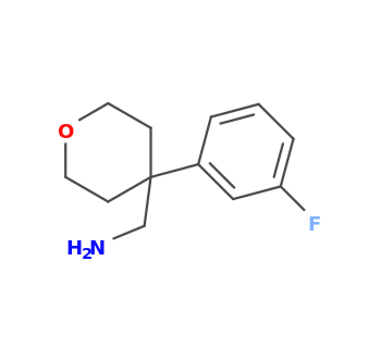 [4-(3-fluorophenyl)oxan-4-yl]methanamine