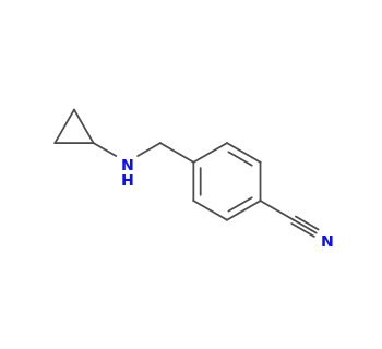 4-[(cyclopropylamino)methyl]benzonitrile