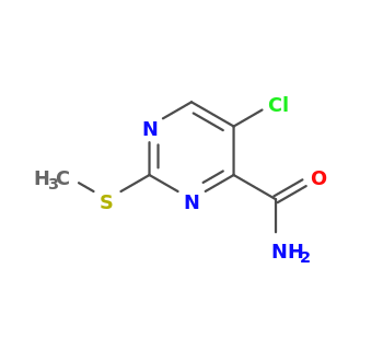 5-chloro-2-methylsulfanylpyrimidine-4-carboxamide