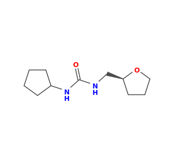 1-cyclopentyl-3-[[(2S)-oxolan-2-yl]methyl]urea