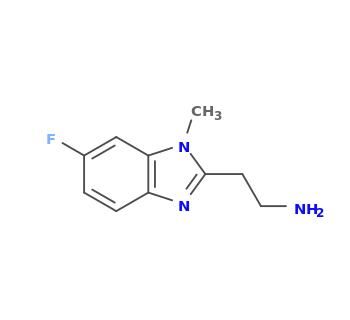 2-(6-fluoro-1-methylbenzimidazol-2-yl)ethanamine