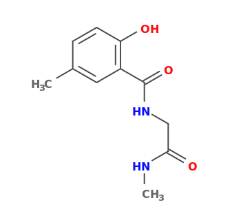 2-hydroxy-5-methyl-N-[2-(methylamino)-2-oxoethyl]benzamide