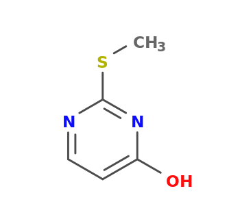 2-methylsulfanyl-1H-pyrimidin-6-one