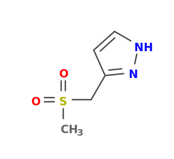 5-(methylsulfonylmethyl)-1H-pyrazole