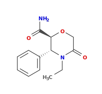 (2S,3R)-4-ethyl-5-oxo-3-phenylmorpholine-2-carboxamide
