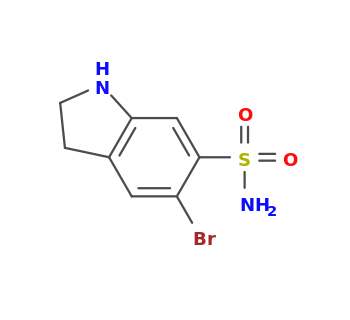 5-bromo-2,3-dihydro-1H-indole-6-sulfonamide