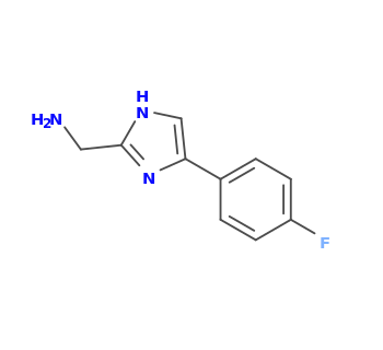 [5-(4-fluorophenyl)-1H-imidazol-2-yl]methanamine