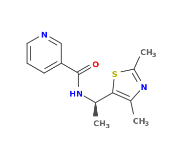 N-[(1R)-1-(2,4-dimethyl-1,3-thiazol-5-yl)ethyl]pyridine-3-carboxamide