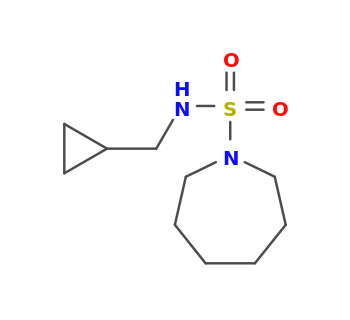 N-(cyclopropylmethyl)azepane-1-sulfonamide