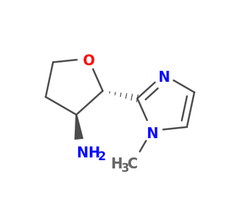 (2S,3S)-2-(1-methylimidazol-2-yl)oxolan-3-amine