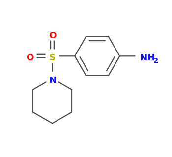 4-piperidin-1-ylsulfonylaniline