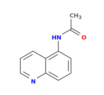 N-quinolin-5-ylacetamide