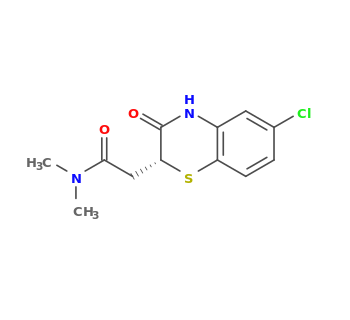 2-[(2R)-6-chloro-3-oxo-4H-1,4-benzothiazin-2-yl]-N,N-dimethylacetamide