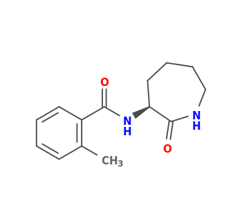 2-methyl-N-[(3S)-2-oxoazepan-3-yl]benzamide