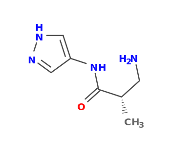 (2S)-3-amino-2-methyl-N-(1H-pyrazol-4-yl)propanamide