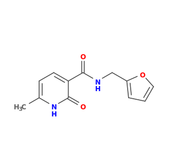 N-(furan-2-ylmethyl)-6-methyl-2-oxo-1H-pyridine-3-carboxamide
