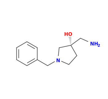 (3S)-3-(aminomethyl)-1-benzylpyrrolidin-3-ol