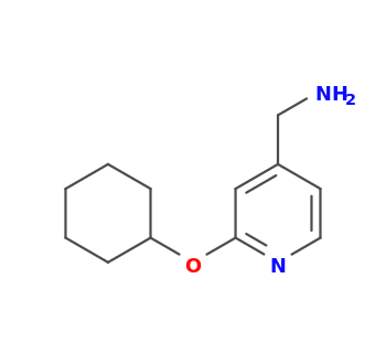 (2-cyclohexyloxypyridin-4-yl)methanamine
