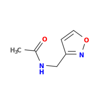 N-(1,2-oxazol-3-ylmethyl)acetamide