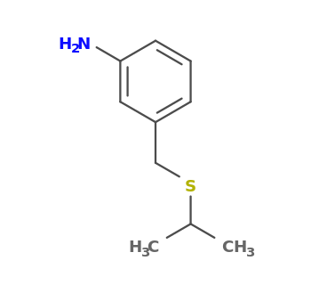 3-(propan-2-ylsulfanylmethyl)aniline